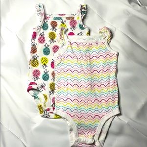 Lamaze Organic Cotton Ruffle sleeve Set